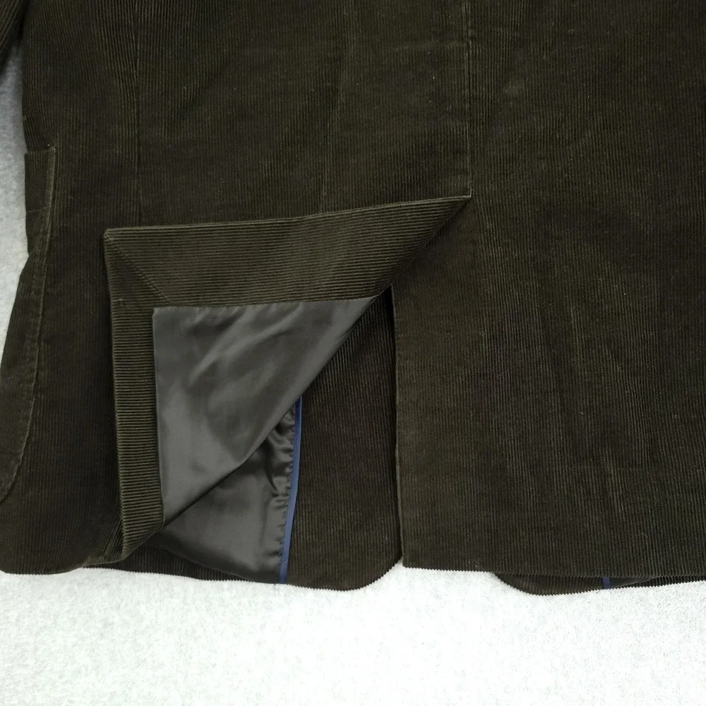 Banana Republic Blazer Mens 42 Brown‎ Corduroy Slim Fit Sport Coat Jacket
